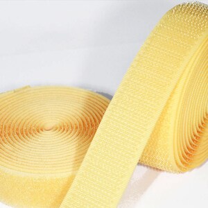 absolute-magic.com - 20mm Wide Sewn-On Hook & Loop Tapes (1 Metre+ min) Non-Adhesive Backing (in 6 other Colours) FREE SHIPPING