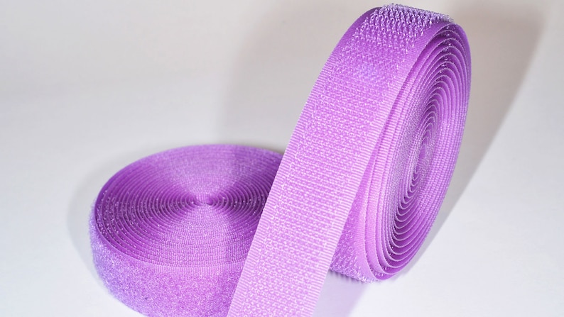 absolute-magic.com - 20mm Wide Sewn-On Hook & Loop Tapes (1 Metre+ min) Non-Adhesive Backing (in 6 other Colours) FREE SHIPPING