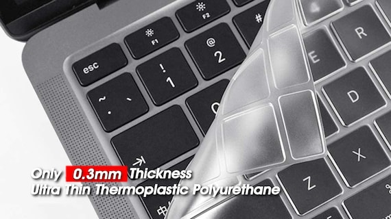 DOUBLE-Pack MacBook Pro 13" or Double-Pack MacBook Air 13" Keyboard Cover Guard/Skin Protector (Available for US & EU Keyboard)