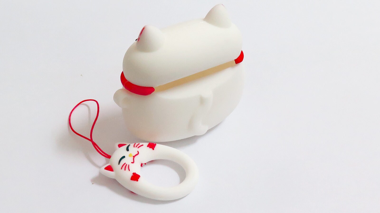 Lucky Cat Novelty Airpod Pro Silicon Protective Case Lucky Cat Novelty Airpod Pro Silicon Protective Case