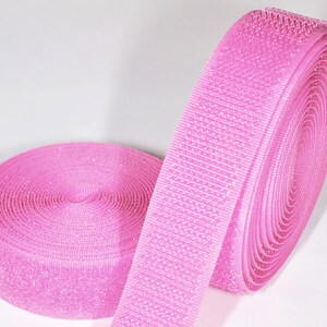 absolute-magic.com - 20mm Wide Sewn-On Hook & Loop Tapes (1 Metre+ min) Non-Adhesive Backing (in 6 other Colours) FREE SHIPPING