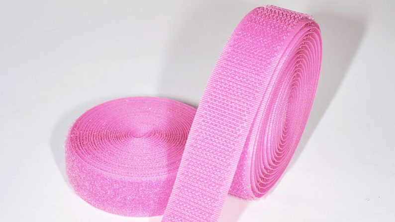 absolute-magic.com - 20mm Wide Sewn-On Hook & Loop Tapes (1 Metre+ min) Non-Adhesive Backing (in 6 other Colours) FREE SHIPPING