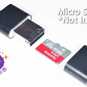 Unified Body On The Go lecteur de carte usb 2 compatible avec Micro SDxc Micro SD (slots dans le port USB) *Carte Micro SD non incluse