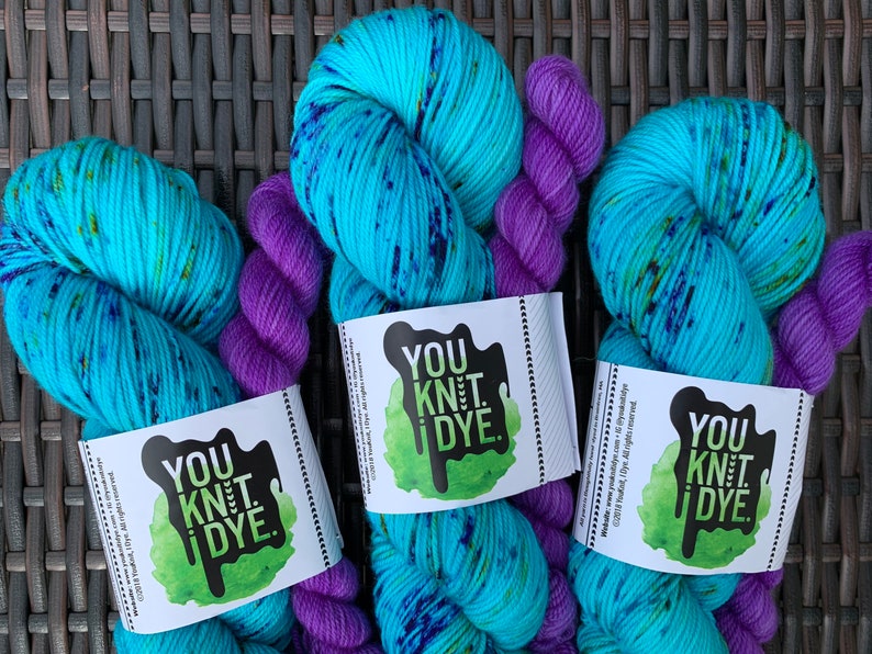 hand-dyed-yarn-sock-set-superwash-merino-biodegradable-nylon-blue