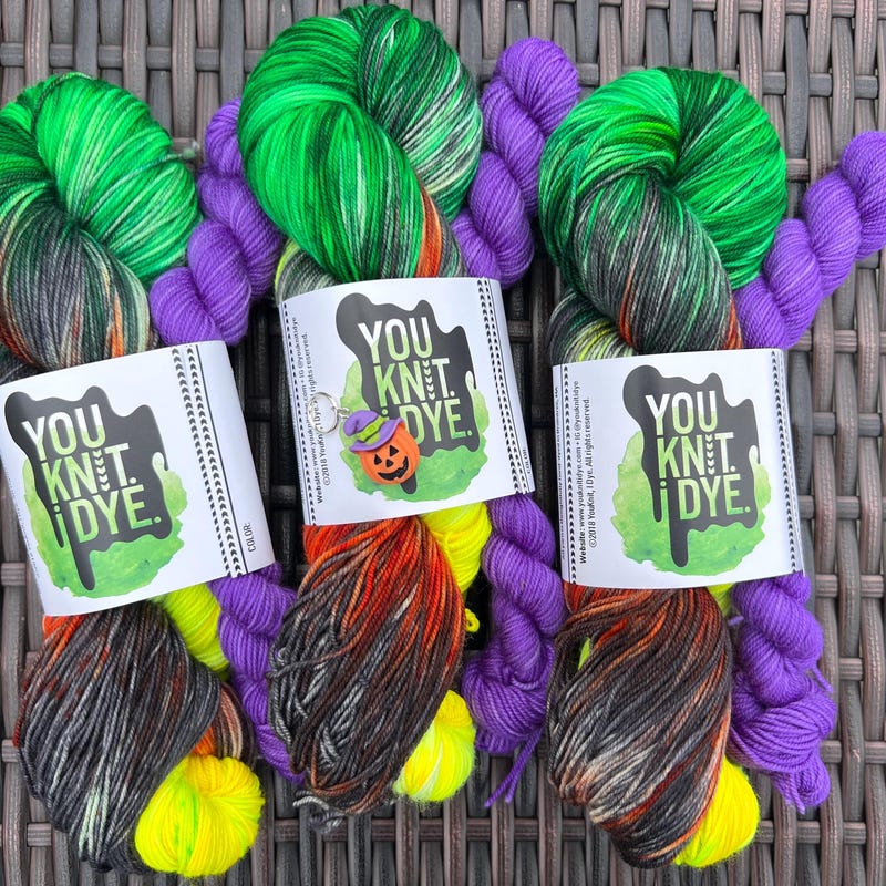 Halloween Yarn - Etsy