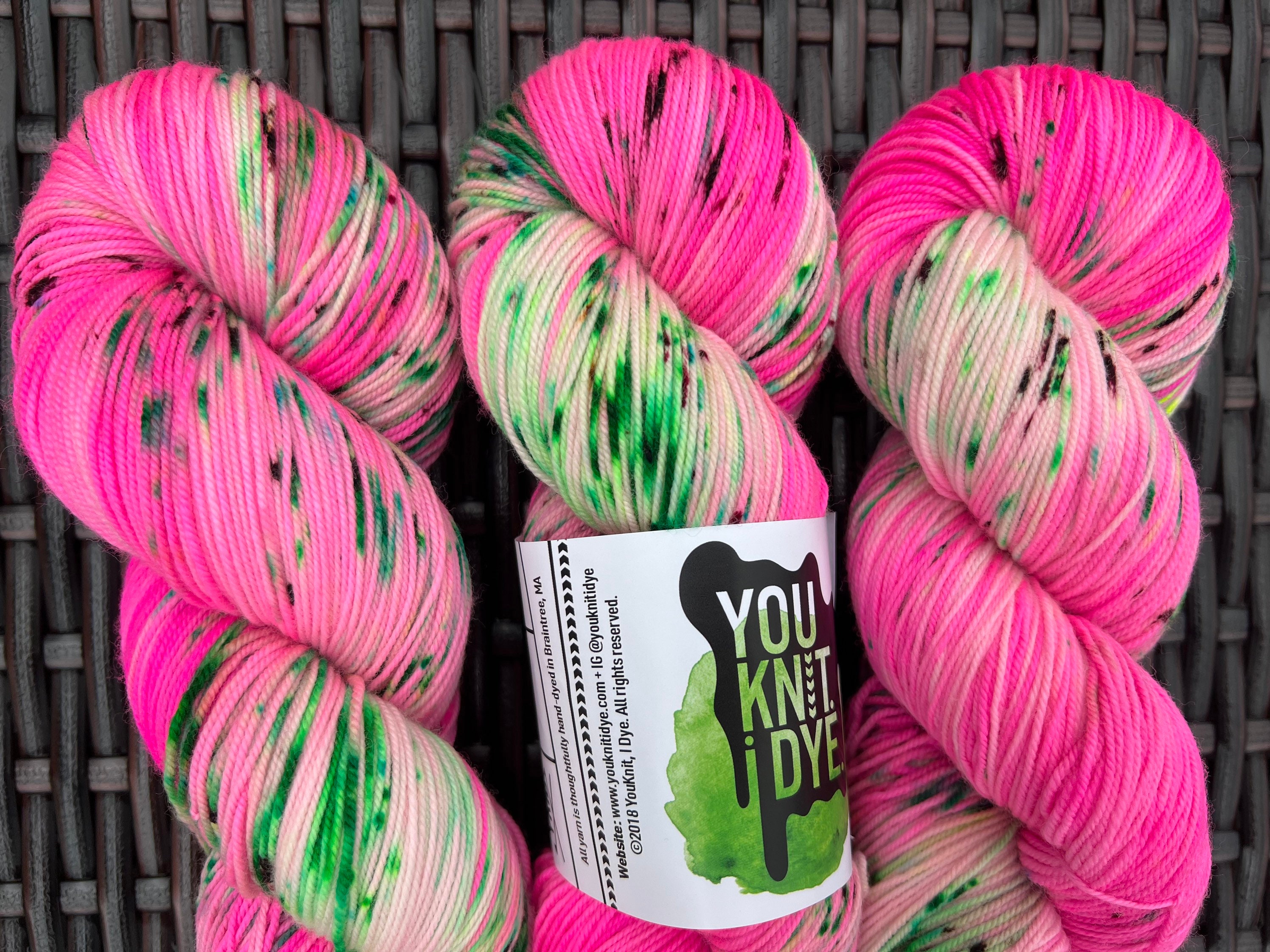 In Technicolor Sonsy Sock Yarn Set / Indie Dyed / Hand Dyed