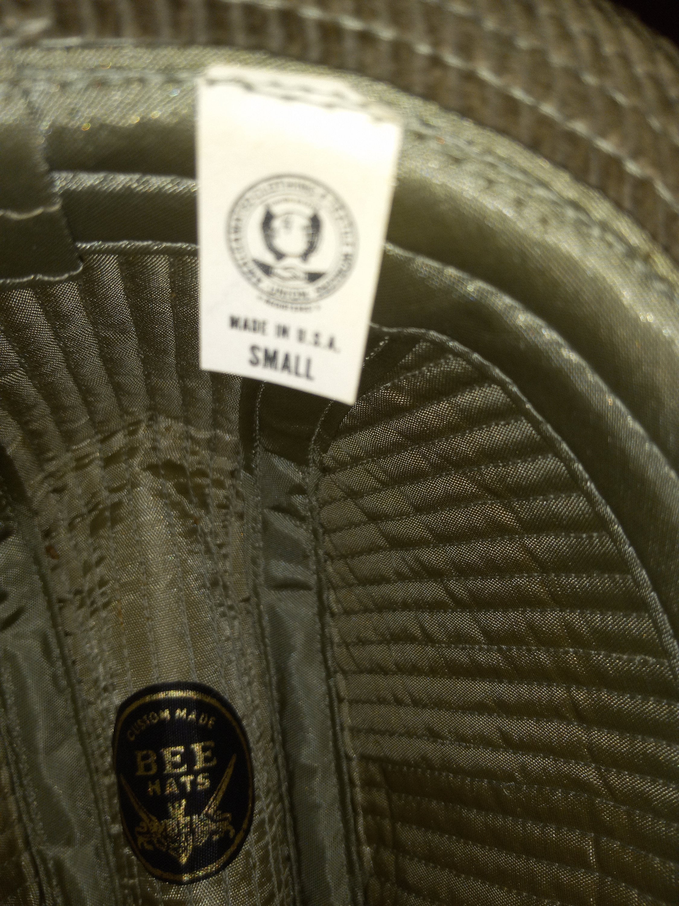 Vintage Bee Hat Amalgamated Clothing & Textile Workers Union 