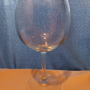 Vintage Crystal Red Wine Glass