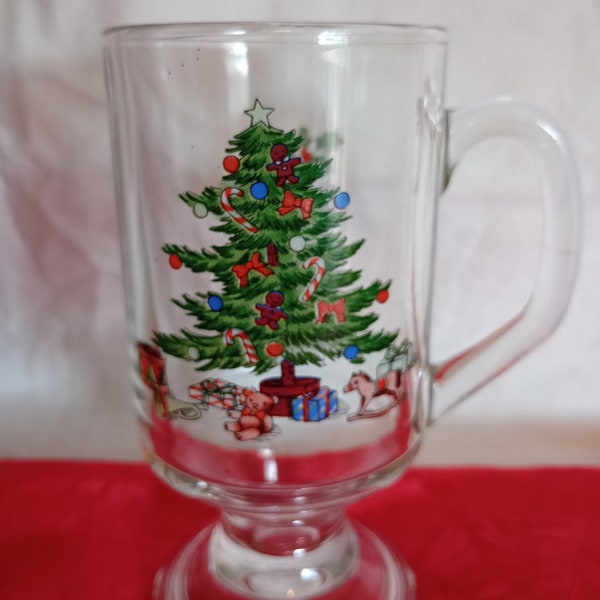 Holiday Hostess Christmas Tree Irish Coffee Mug by Tienshan