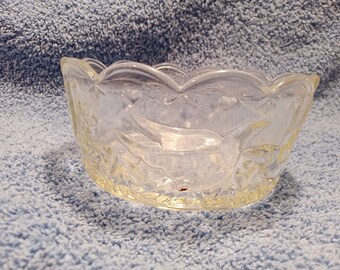 Dove, Butterfly, Heart Candy Bowl-Vintage