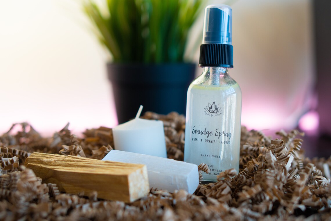 Energy Cleansing Kit Instructions on How to Meditate Etsy