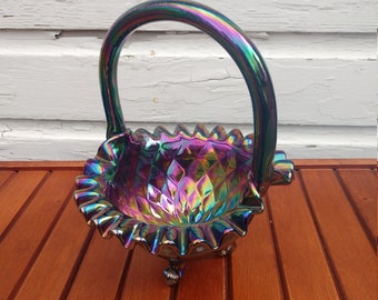 Featured image of post Purple Carnival Glass Basket / Shop with afterpay on eligible items.
