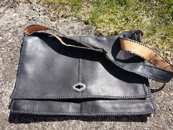 Buffalo Leather messenger bag