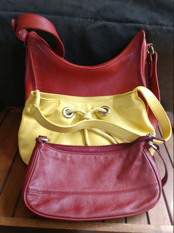 Vintage Leather purse lot