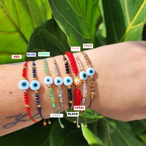 Coral discount evil eye