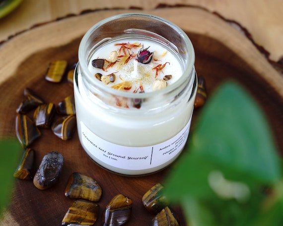 chandelle de soya soy candle candle natural candle chandelle Into the Woods soy candle handpoured candle 7oz candle bougie faitmain
