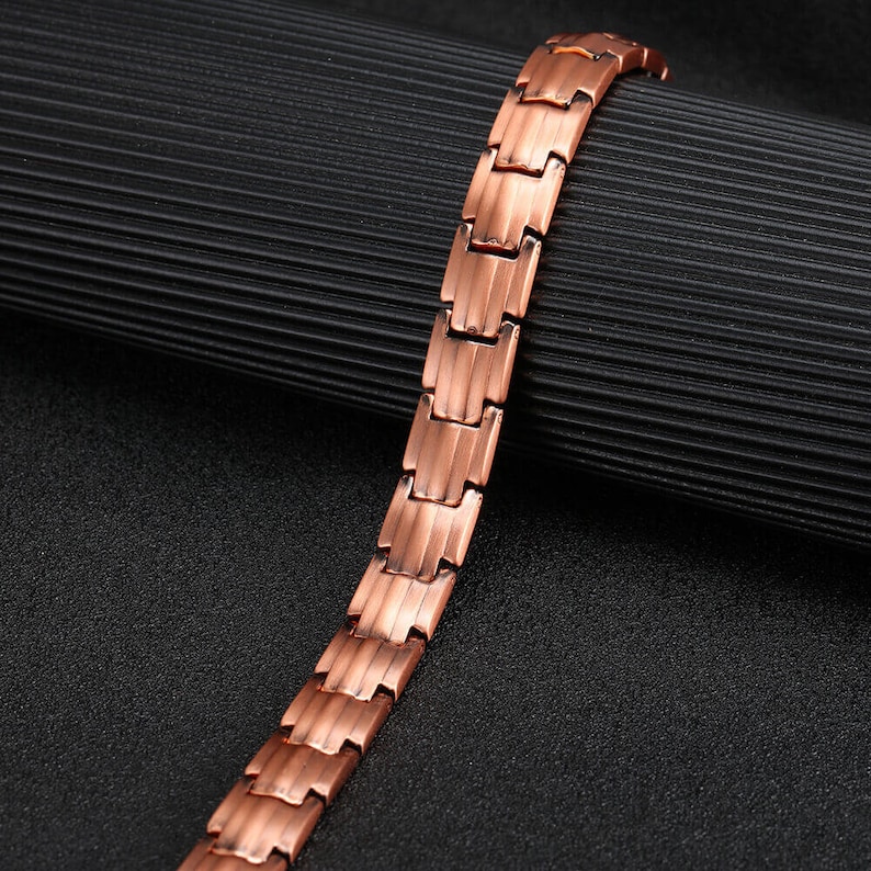 Beautiful Pure Copper Magnetic bracelet women arthritis pain relief balance energy stress anxiety relief gift for her Mother/'s Day gift