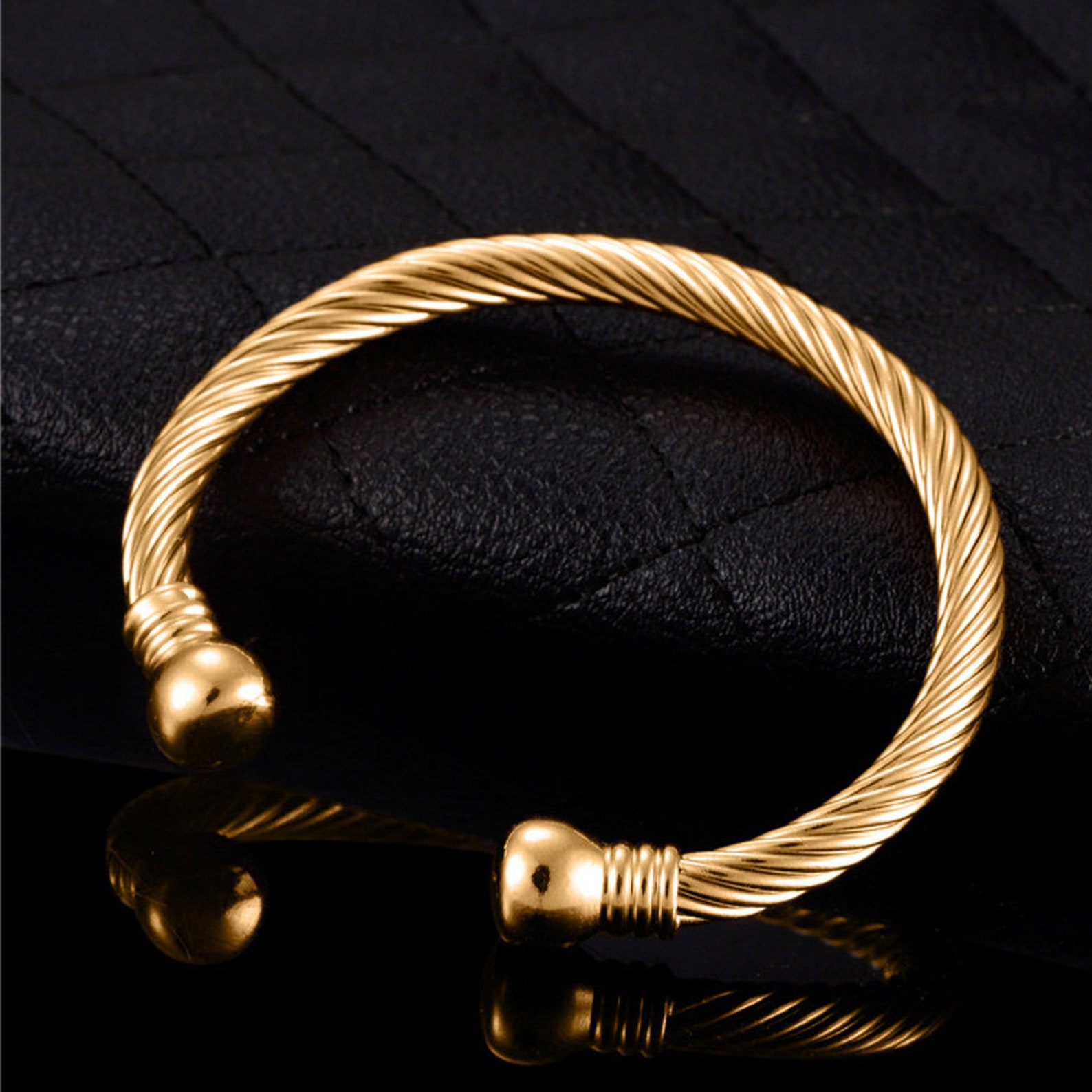 Copper Bangle Bracelet Energy Stress Wrist Hand Etsy