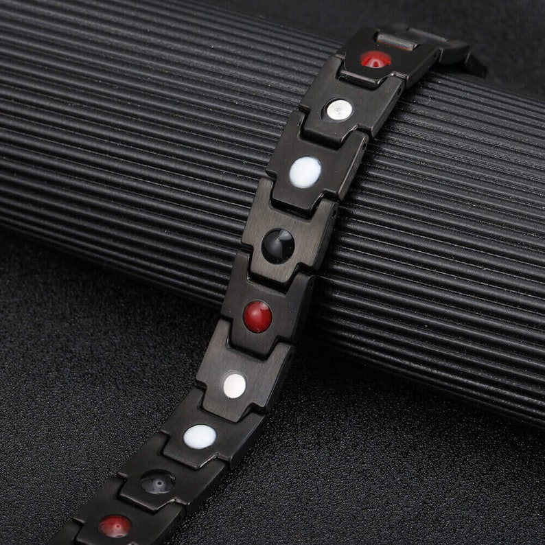 Gorgeous magnetic therapy bracelet 4 elements balance energy stress arthritis pain relief 4 Styles Gift for her Christmas