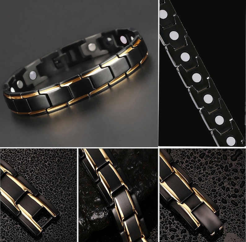 Gorgeous Magnetic bracelet Arthritis Pain Relief Balance Energy Stress Anxiety Relief Gift for him Christmas