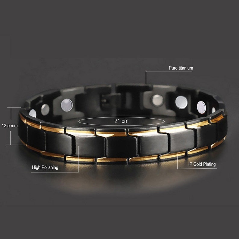 Gorgeous Magnetic bracelet Arthritis Pain Relief Balance Energy Stress Anxiety Relief Gift for him Christmas