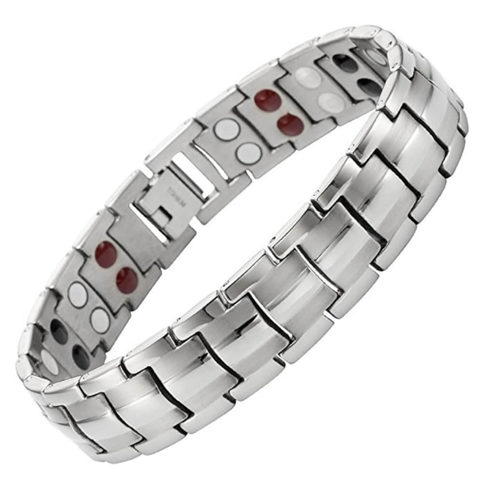 Titanium bracelet arthritis pain relief men women 4 Etsy