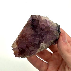 Purple fluorite 216 grams