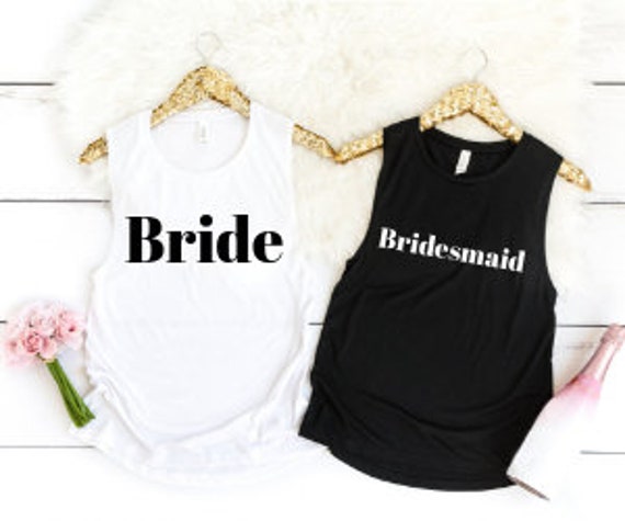matching bridesmaid shirts