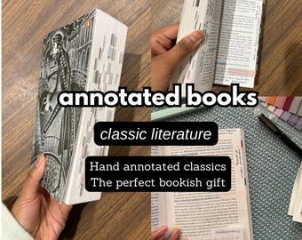 Annotated Penguin Classic Book: Literary Gift with Tea & Sticker