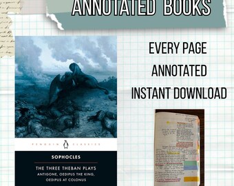 Annotated Oedipus The King: VCE English Notes (PDF Download)