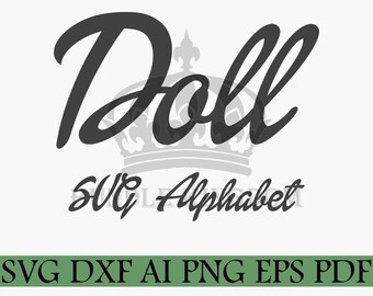 svg alphabet font,barbie svg, barbie svg for cricut, barbie doll, barbie font svg, doll svg, barbie birthday