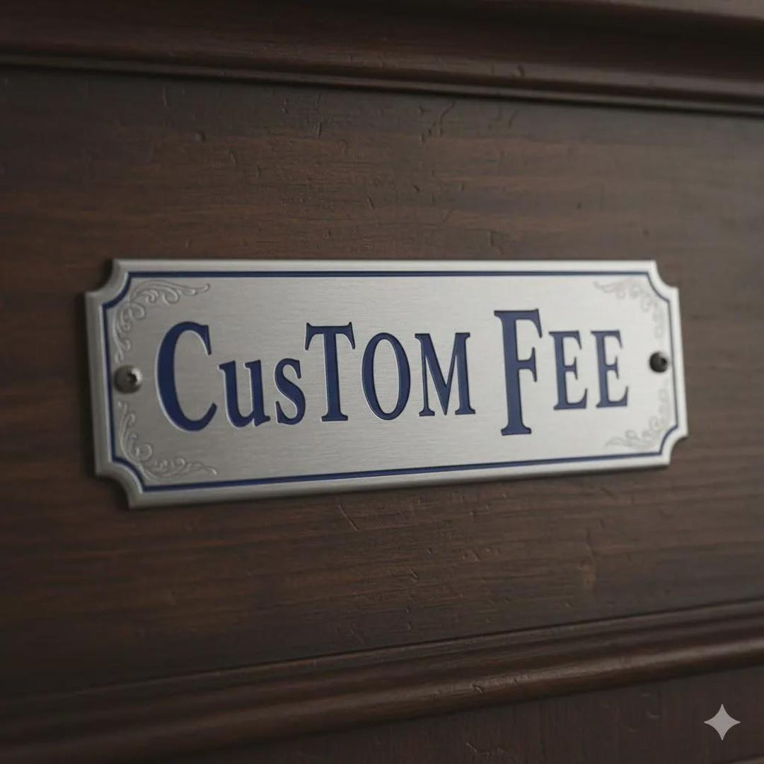 Custom Fee 50 - Etsy