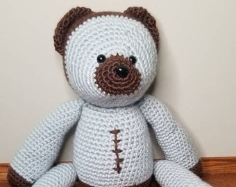 Crochet Bear,crochet teddy bear, teddy bear, amigurumi bear, handmade teddy bear, stuffed bear, plush bear, teddy,handmade bear