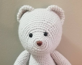 Crochet bear, amigurumi bear, handmade bear, teddy bear,teddy, plush bear,babygift