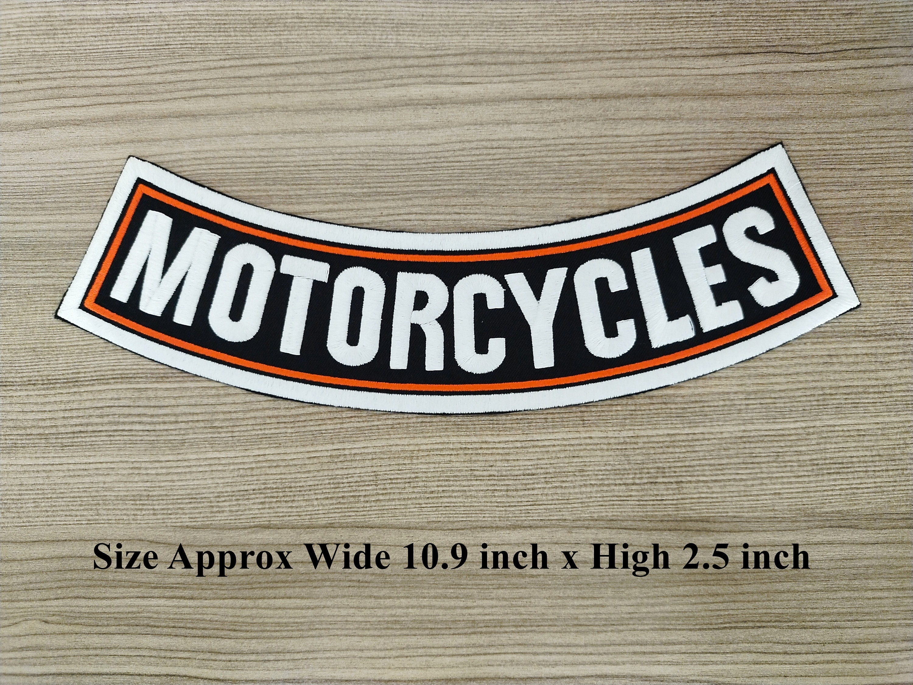 BIG PATCH White West Coast Chopper Motorcycle Biker Rider