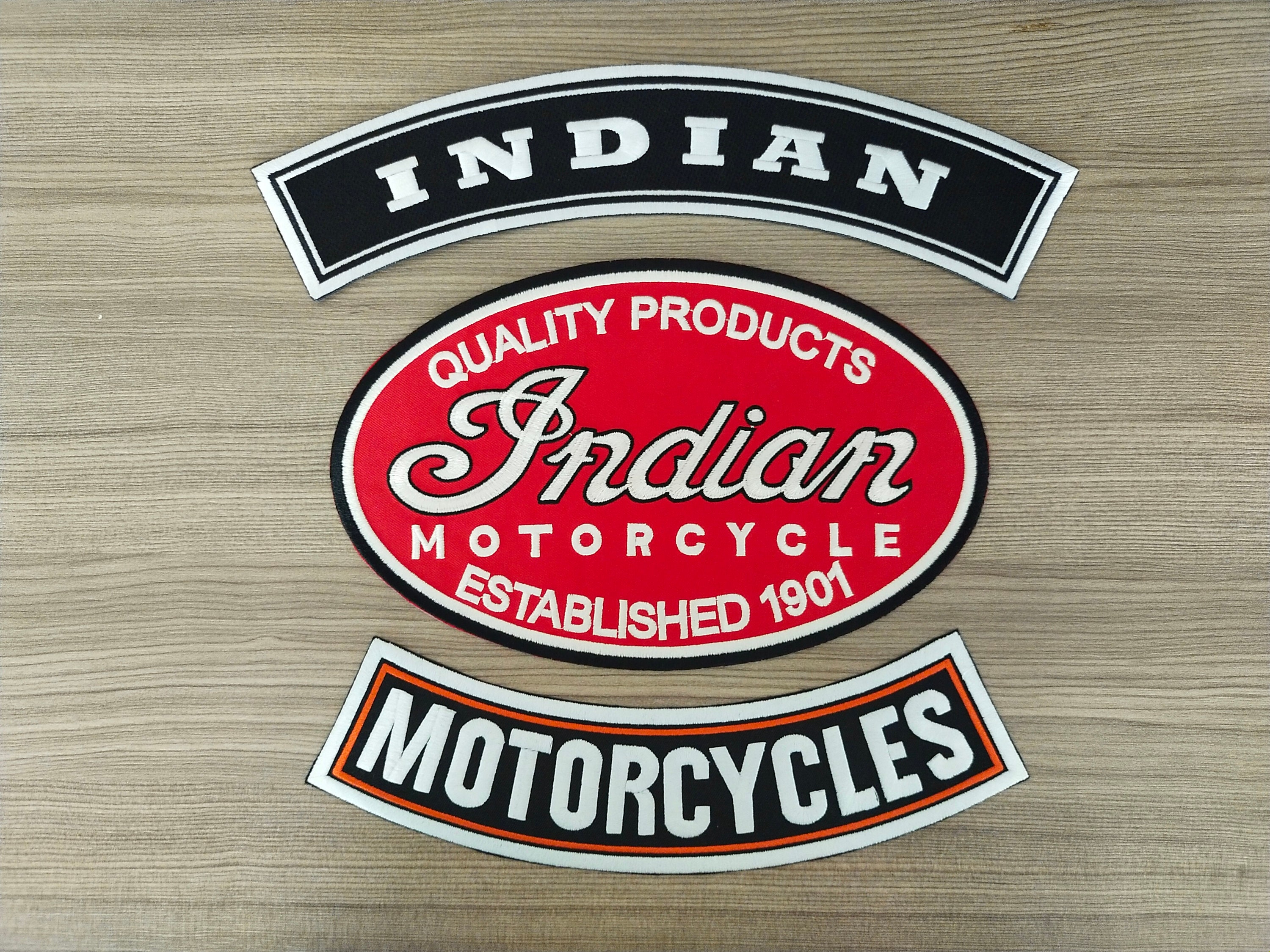 Retro Vintage Style American Biker Indian Motorcycle Embroidered Patch Biker Cap Amazon.com: Indian Warbonnet Patch, Large Embroidered  main image 3