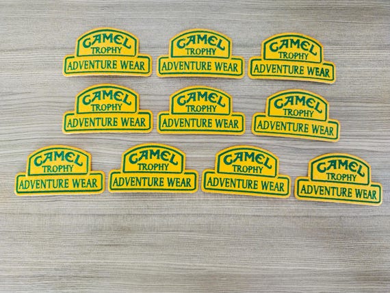 Camel Trophy Adventure Wear Patch - Iron On - 10 Pcs
