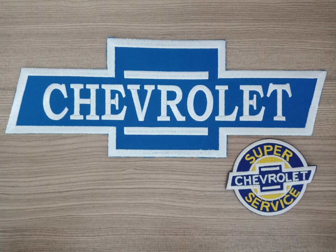 Chevrolet Logo Patch: Embroidered Iron-on Racing Car Applique - Etsy