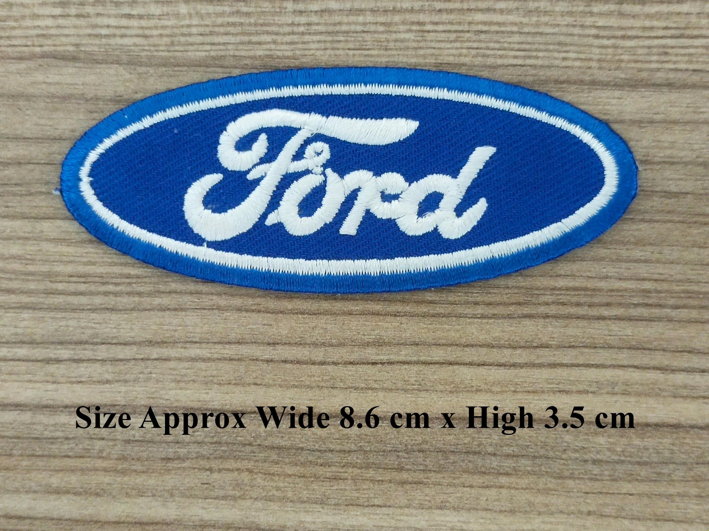 10 Pcs Blue Ford Logo Iron on Patch: Embroidered Sew-on Applique - Etsy