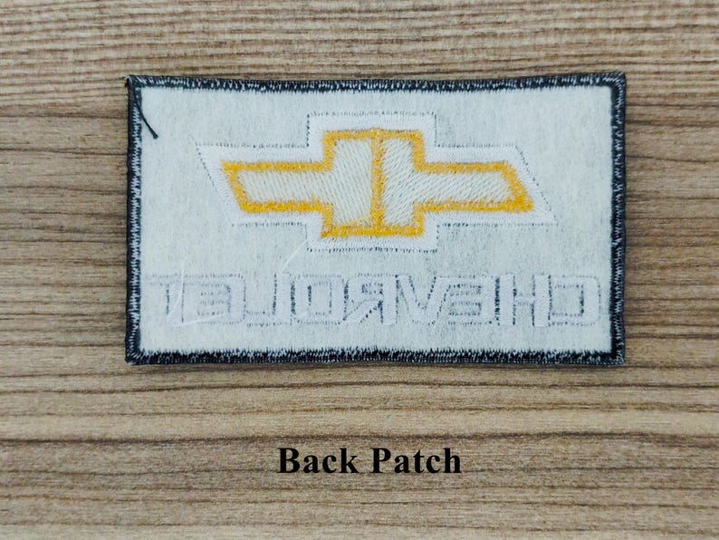 Chevrolet Logo Patch: Embroidered Iron-on Applique (10 Pcs) - Etsy