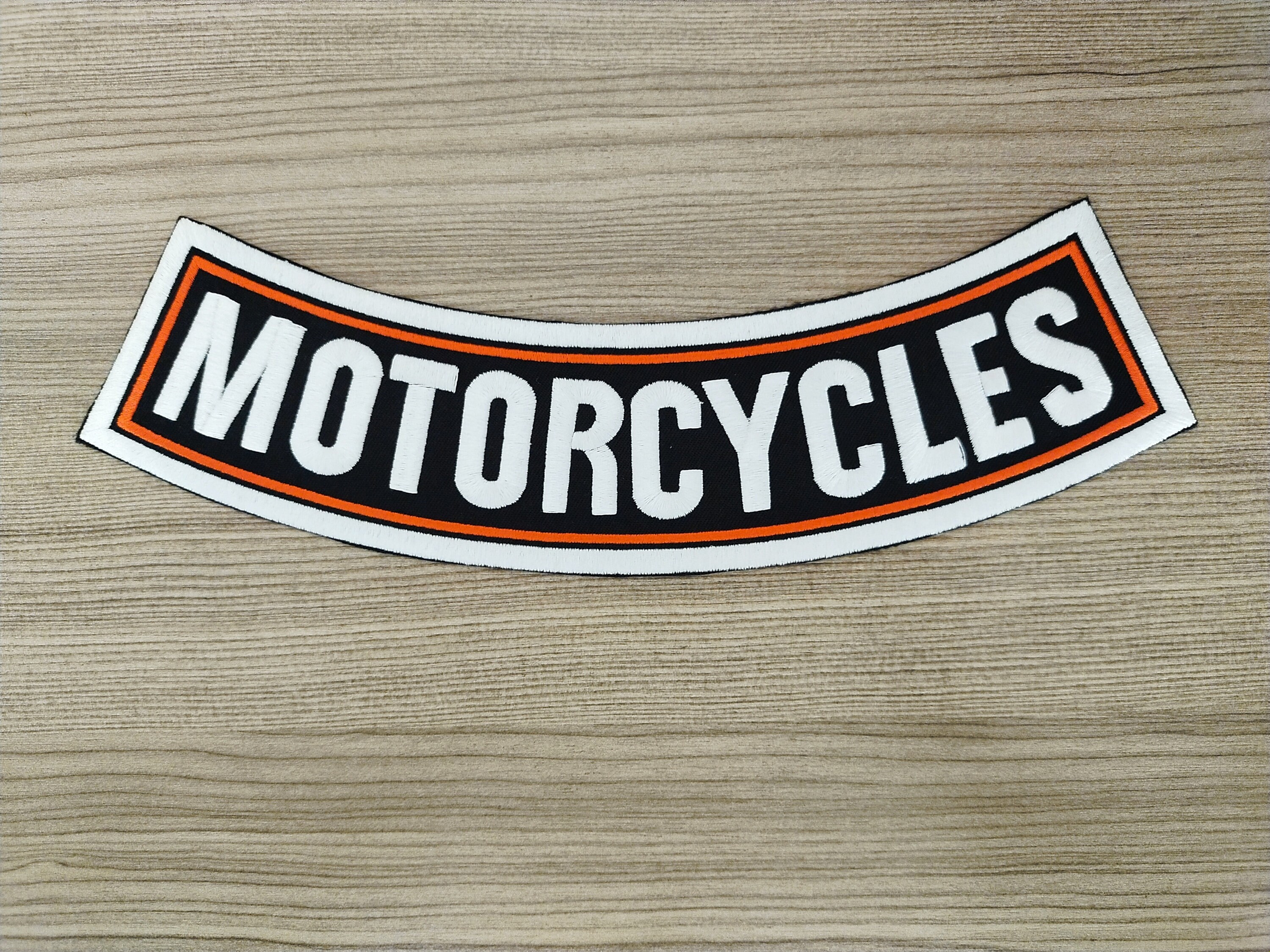 Toppa ricamata da applicare con ferro o cucitura: Toppa APE HANGER Patch/immagini da stiro Biker Cruiser | Regalo Motociclista | Applicazione giacca/vestito/jeans/bauletto moto | 60x90mm