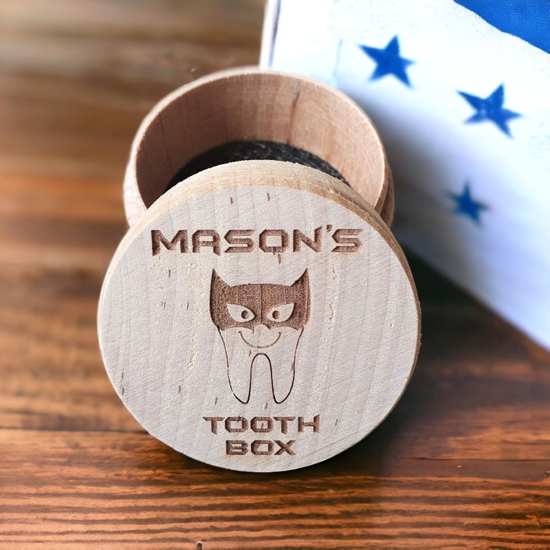 Personalised Tooth Fairy Box Trinket / Lost Tooth / Keepsake Box / First Tooth / Cutsom image 3