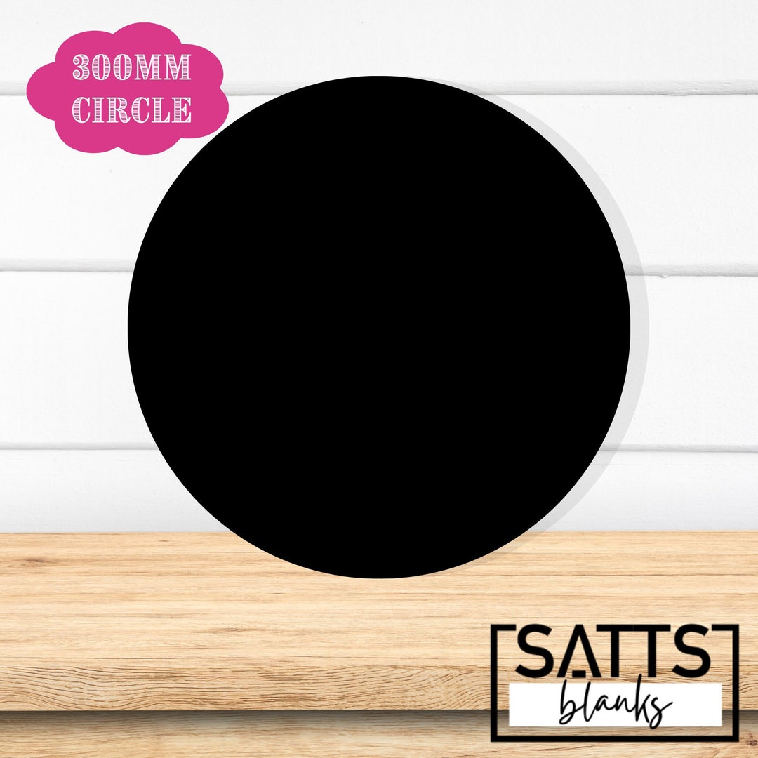 Circle Acrylic Blank 300mm 30cm Laser Blanks Multi Colours Pastel ...