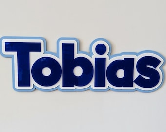 3D acryl naambord - aangepaste gelaagde woondecoratie