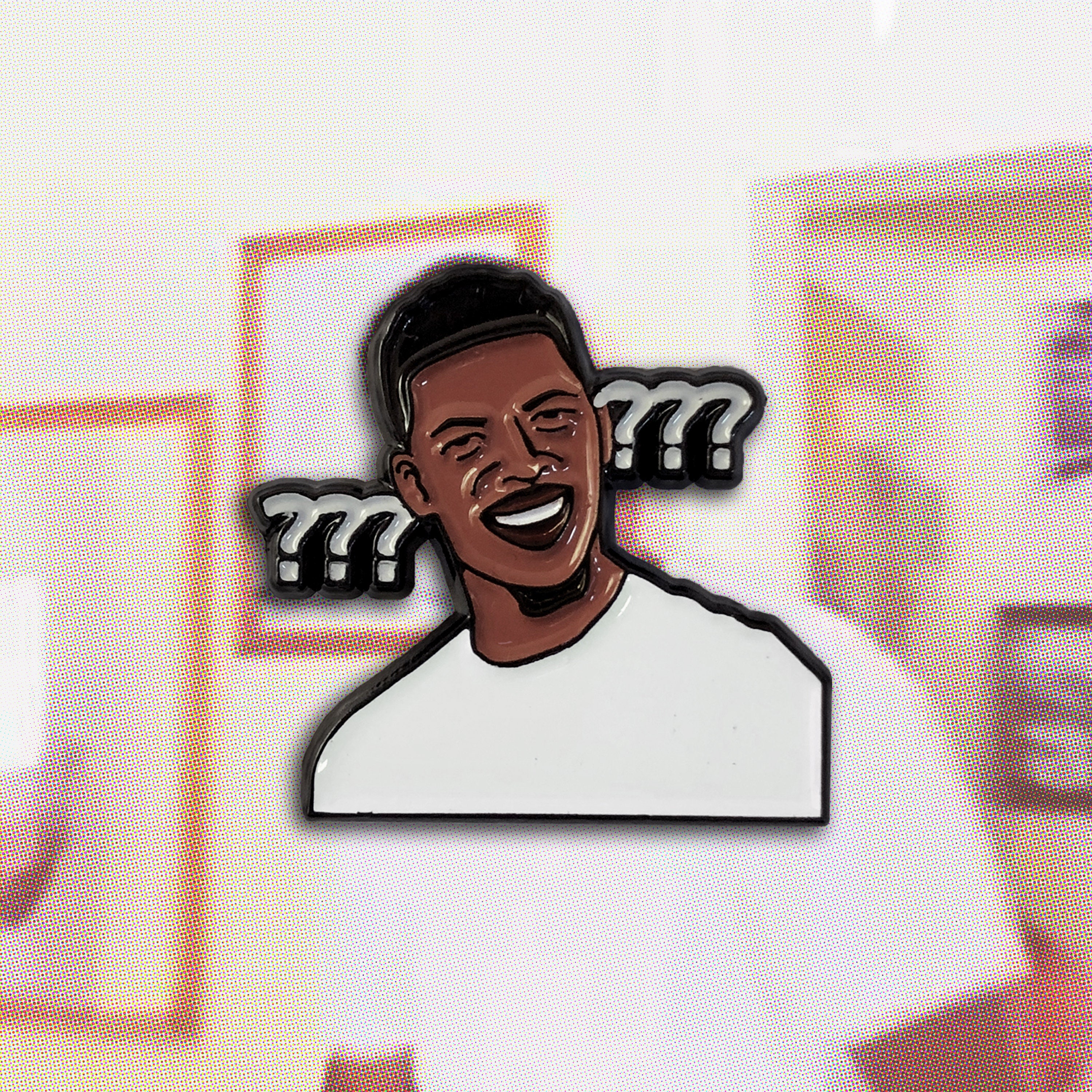Confused Nick 1 Enamel Pin Swaggy P NBA Basketball - Etsy Confused Nick 1 Enamel Pin Swaggy P NBA Basketball - Etsy