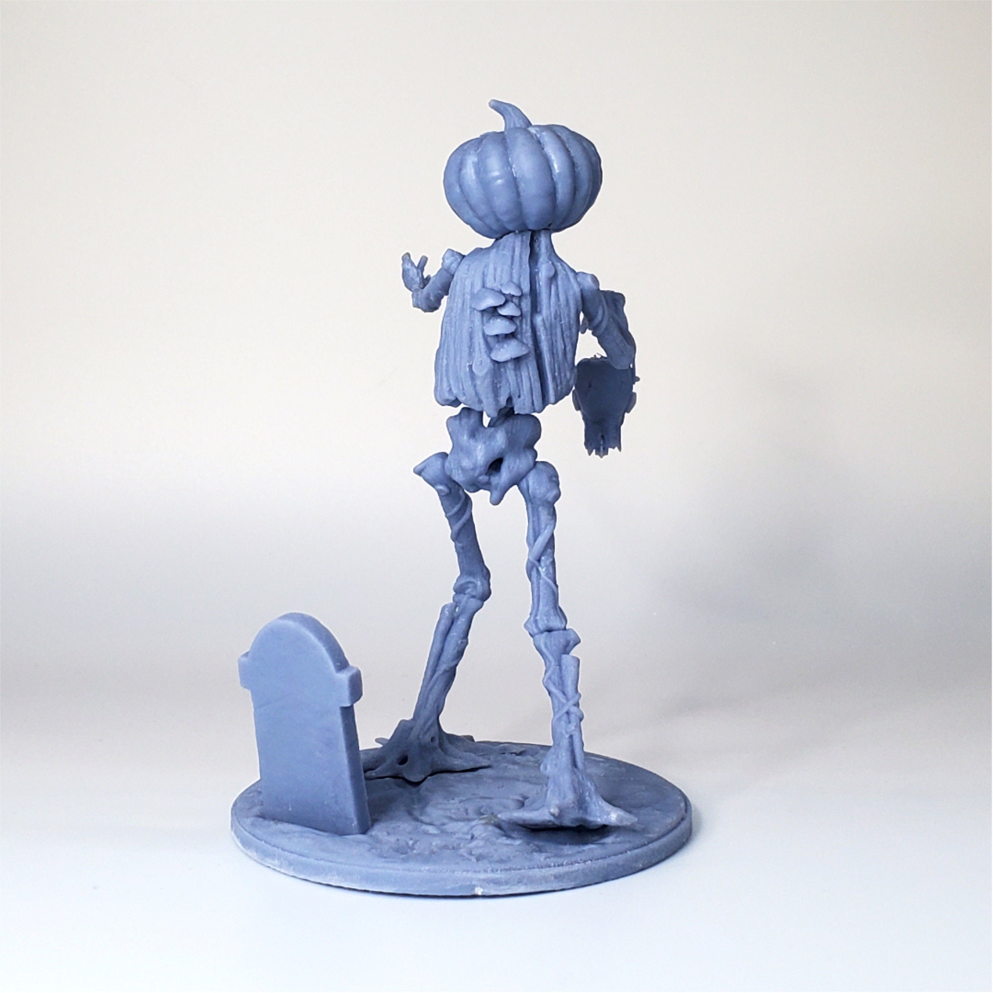 Halloween Pumpkin Monster STL File: 3D Print Jack O Lantern (digital ...