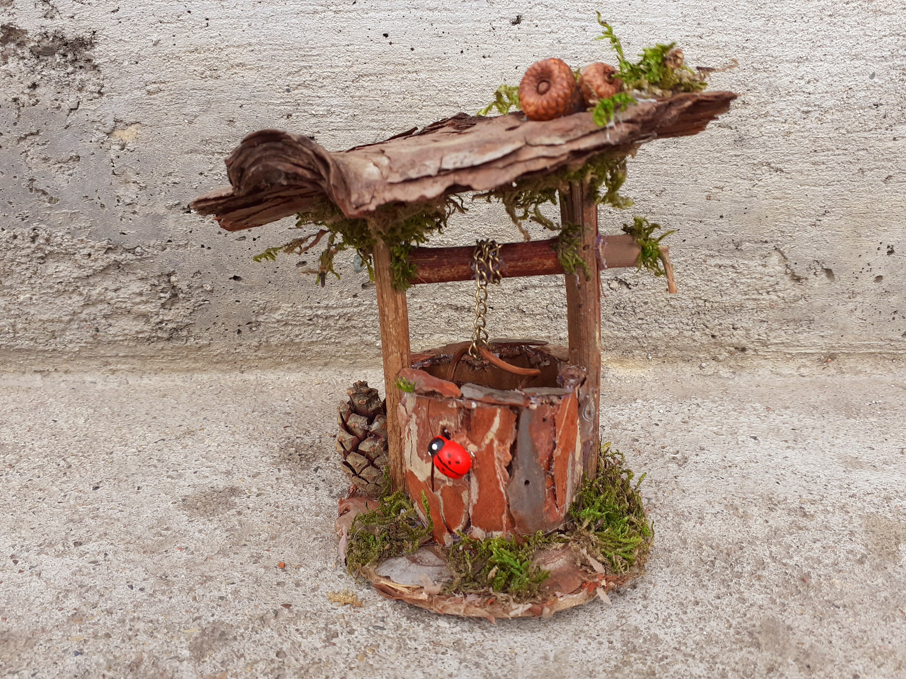 Wishing Well Fairy Garden Well Miniature Well Mini Garden | Etsy