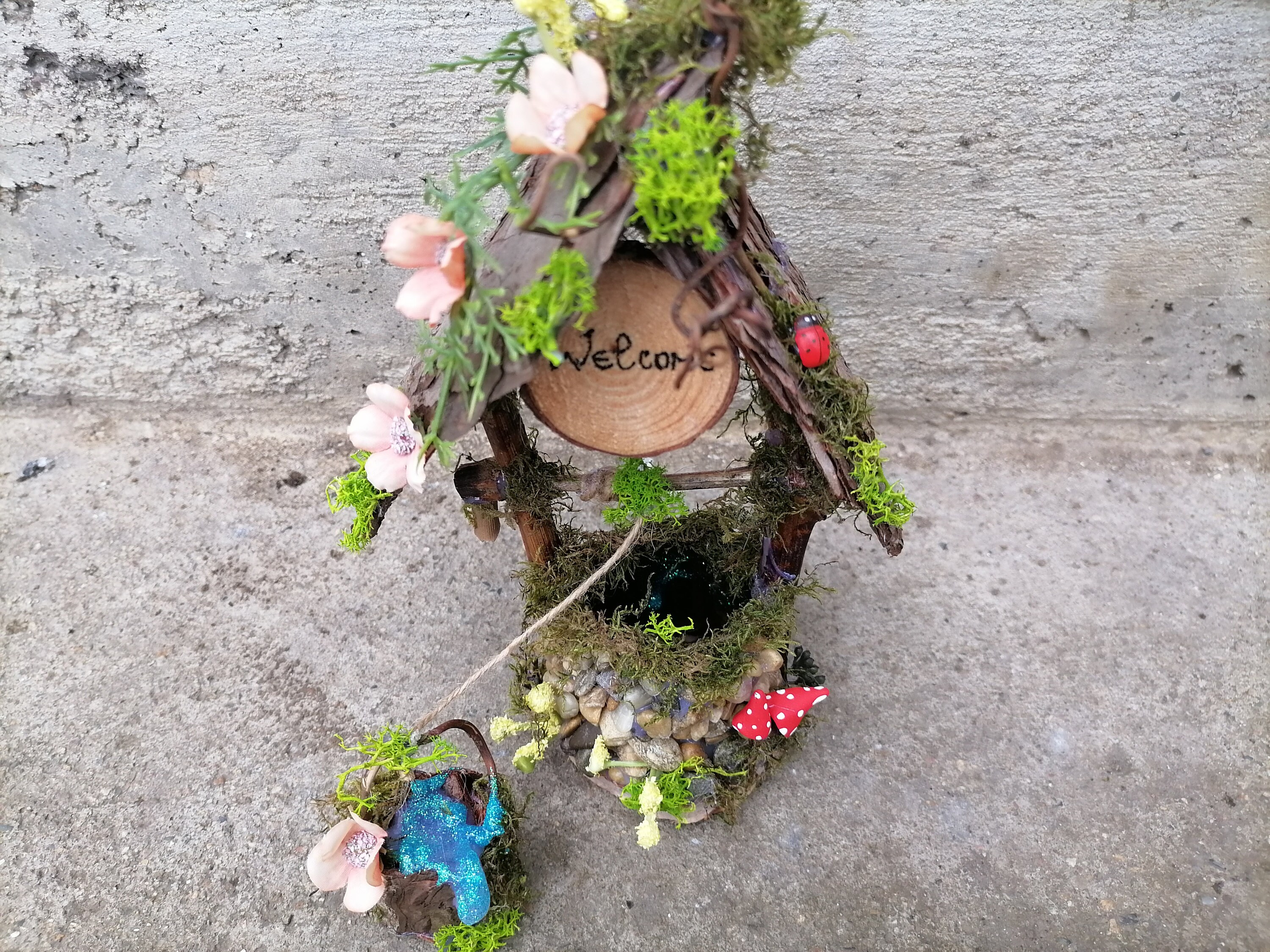 Wishing Well Fairy Garden Well Miniature Well Mini Garden - Etsy