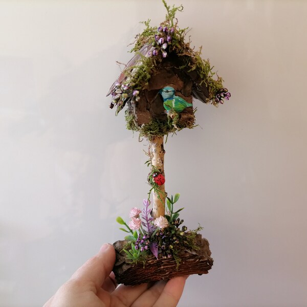 Dollhouse Birdhouse Etsy