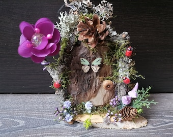 Fairy door, fairy furniture, fairy door for tree, fairy house door, wood door, miniature door, wooden fairy door, fairy furniture, gift idea
